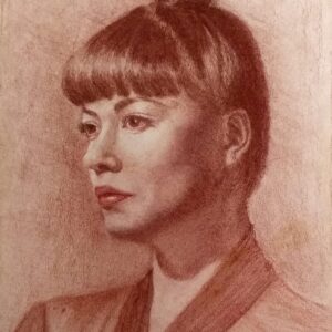 Desenho em Pastel - Retrato Feminino