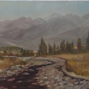 Quadro de Paisagem - Seixos