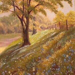 Quadro de Paisagem - Luz Dourada